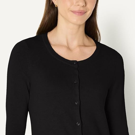 Black Cardigan Sweater image 1